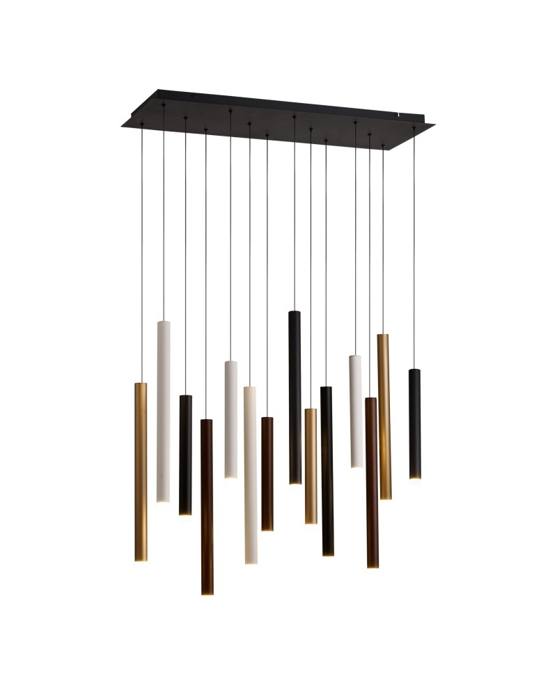 CALA * LÁMPARA BASE CUADRADA 14L LED COLANTES - VARIADO
